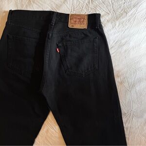 Vintage Levi's 501s Black